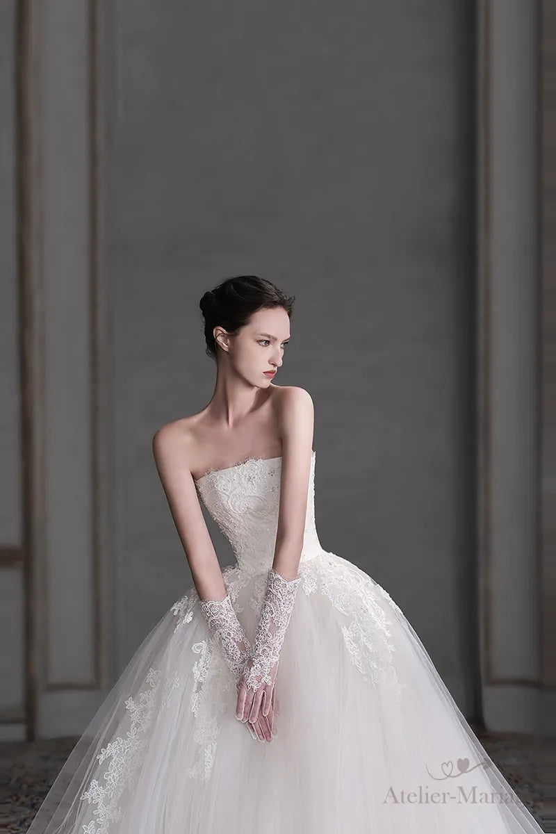 Robe de Mariée Princesse Volumineuse Transformable