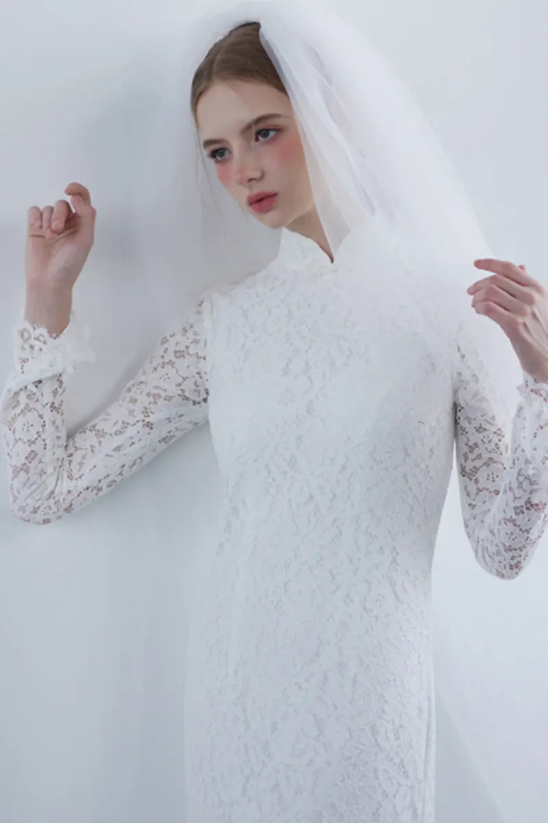 Voile pour Mariage en Tulle Long Chic et Magique