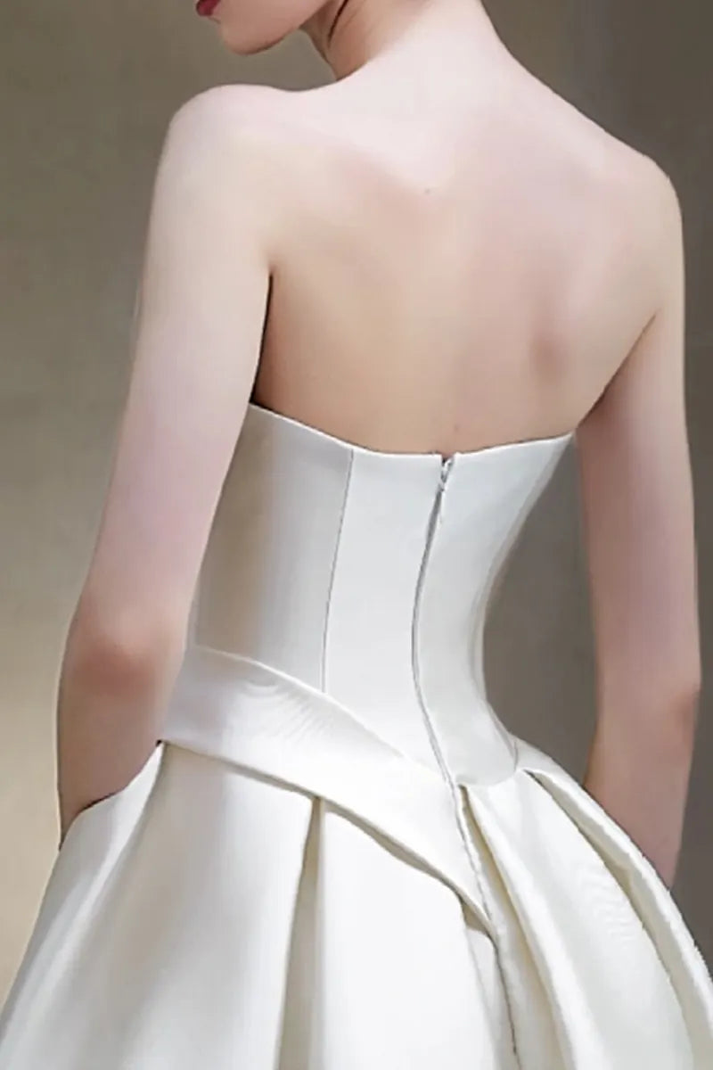 Robe Mariée Sirène Bohème Chic Dentelle et Satin - détail dos