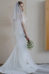 Voile de Mariée Long 300cm avec Peigne Intégré