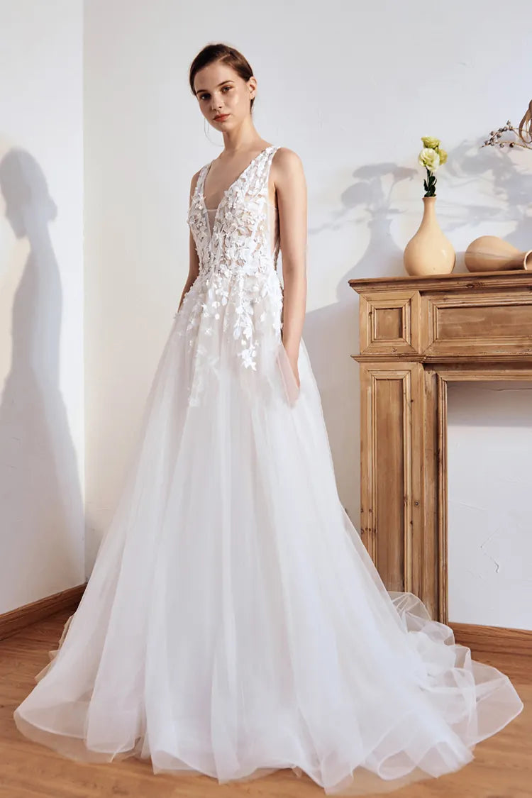 L'alliance du glamour chic et du romantisme floral.