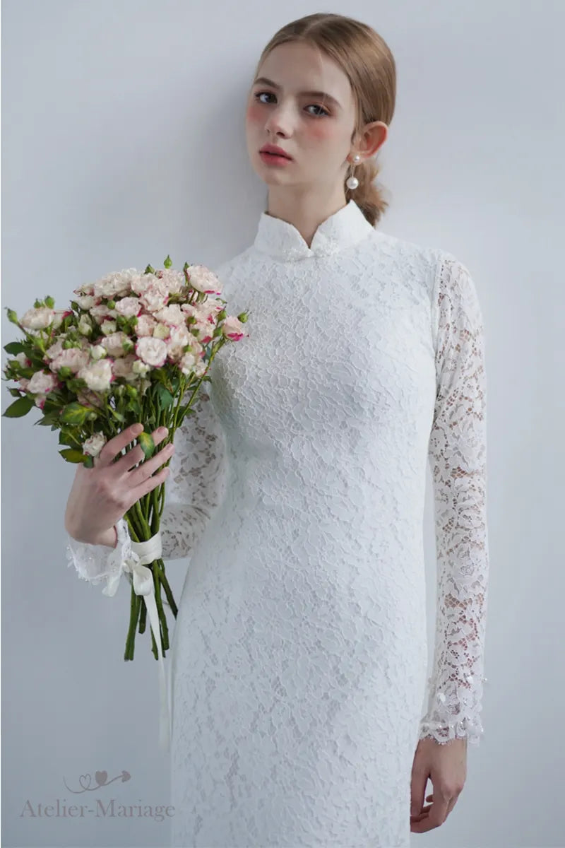 Robe de mariée orientale bohème vintage