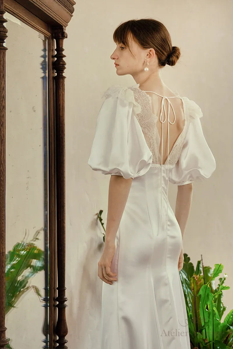 robe-mariee-satin-soie-dentelle-vintage-dos
